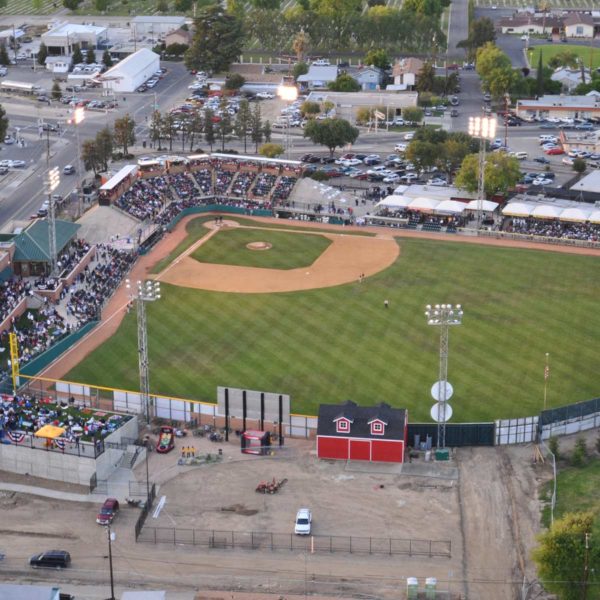 Baseball Stadium for the Visalia Oaks Wiseman Rohy