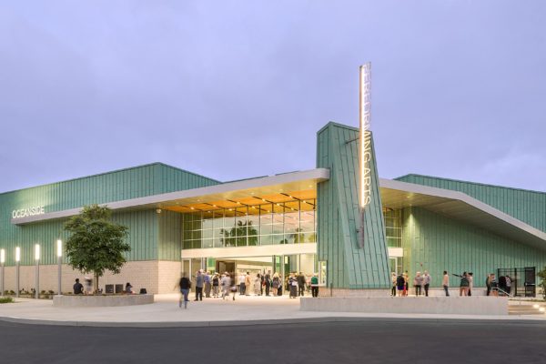 Oceanside High School Performing Arts Center Exterior