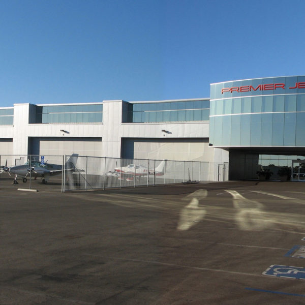 Premier Jet Airplane Hangar, Office Building & FBO, Carlsbad, California